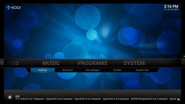 IPTV channels to kodi